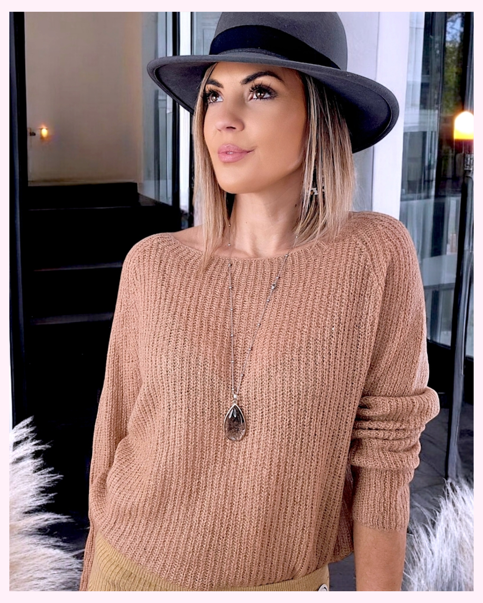 Pull à maille douce