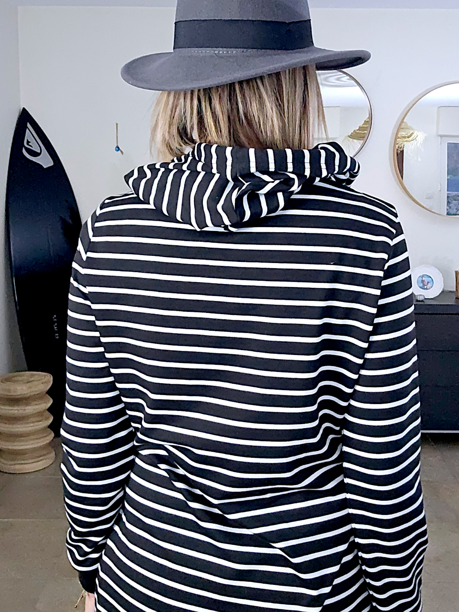 Robe marin maxi