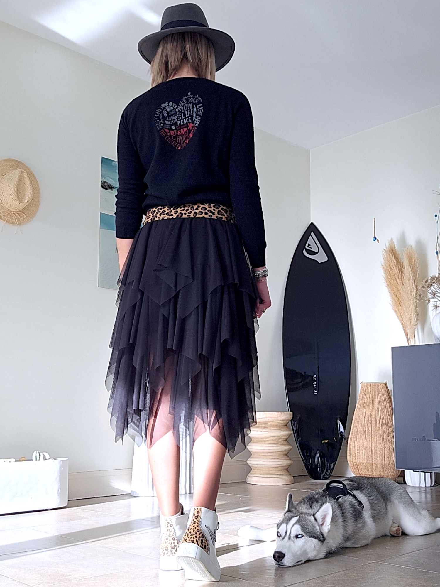 Jupe Black princesse