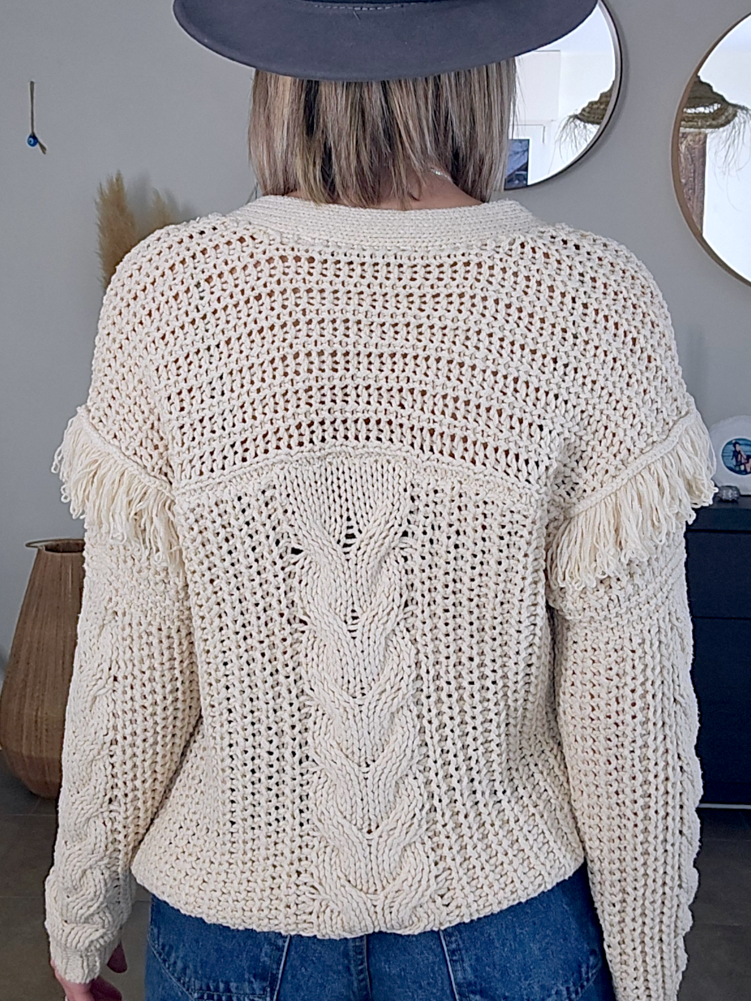 Cardigan bohème
