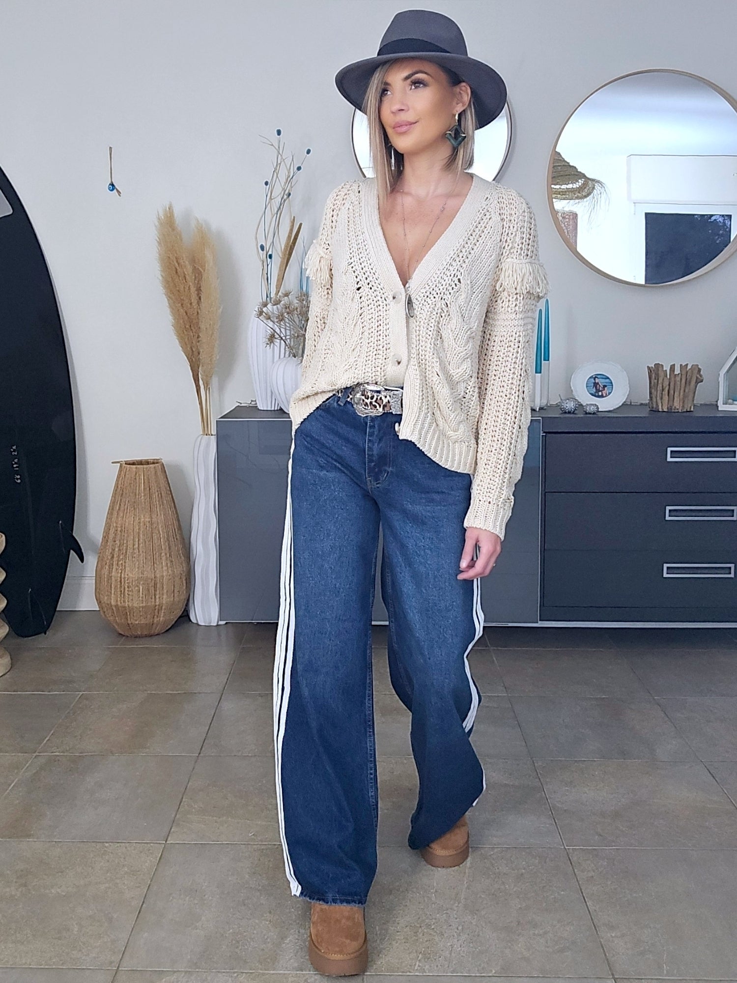 Cardigan bohème