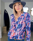 Chemise tye and dye