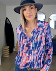 Chemise tye and dye