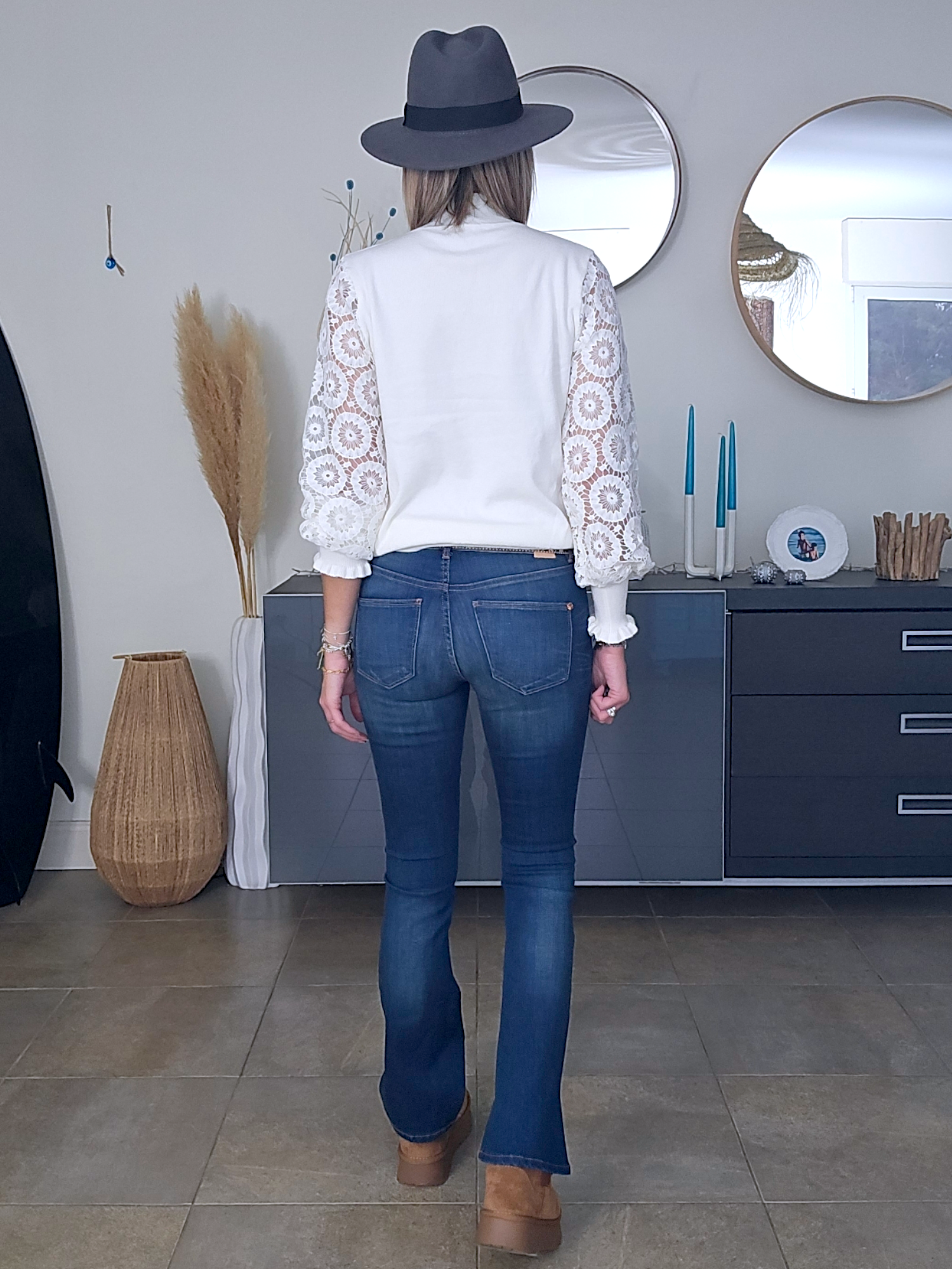 Pull chic col cheminé