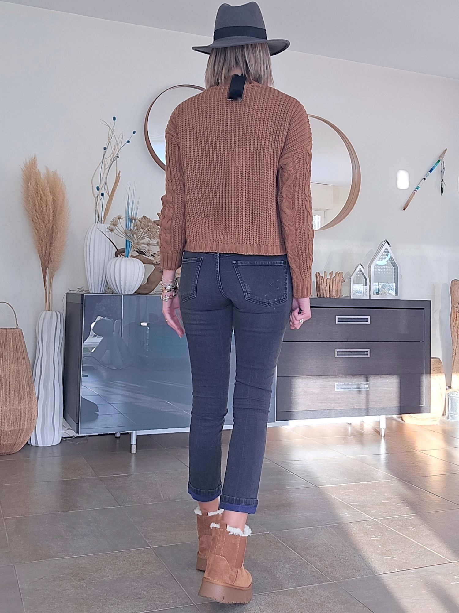 Cardigan col V