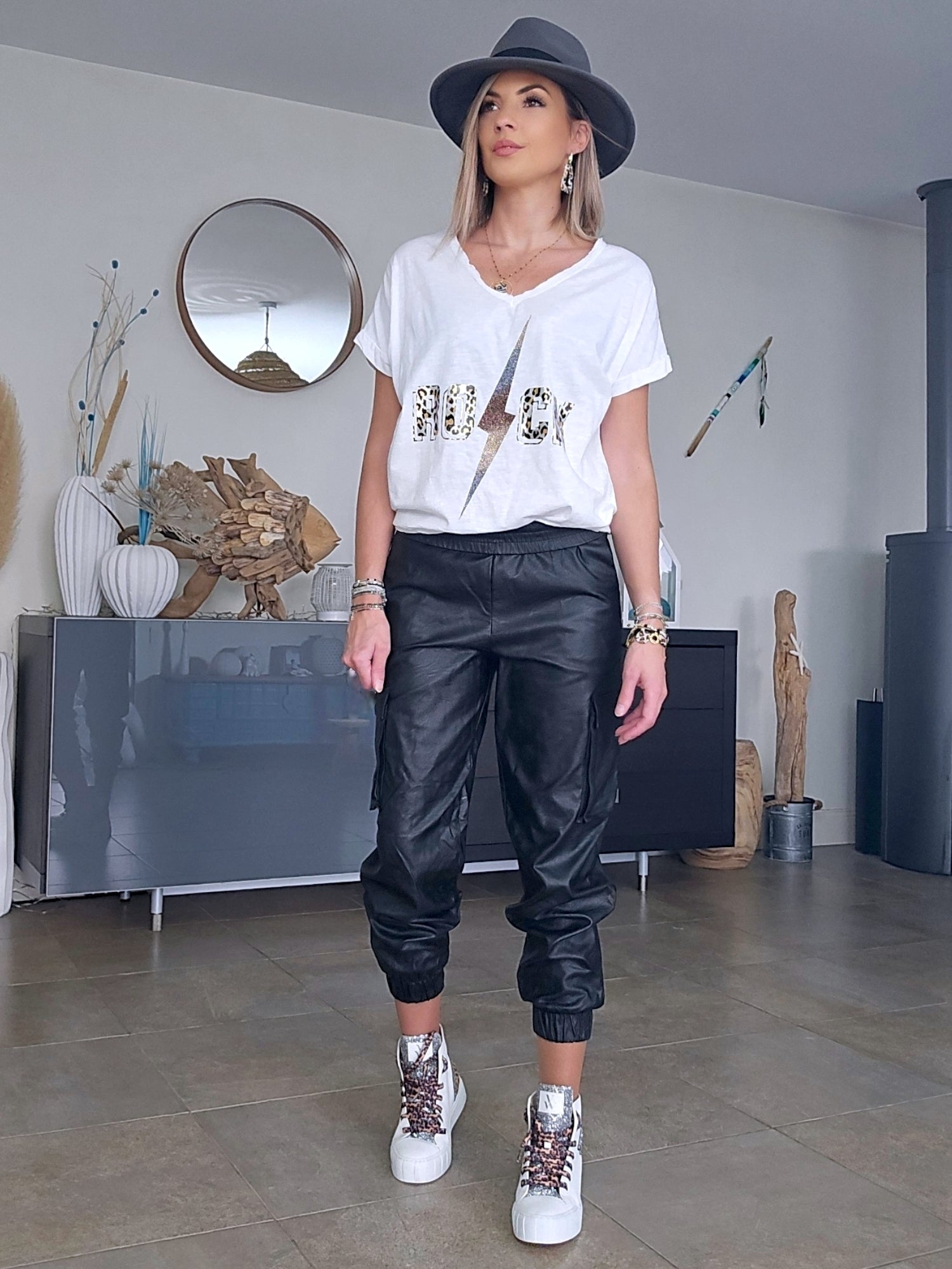 Pantalon jogg cargo