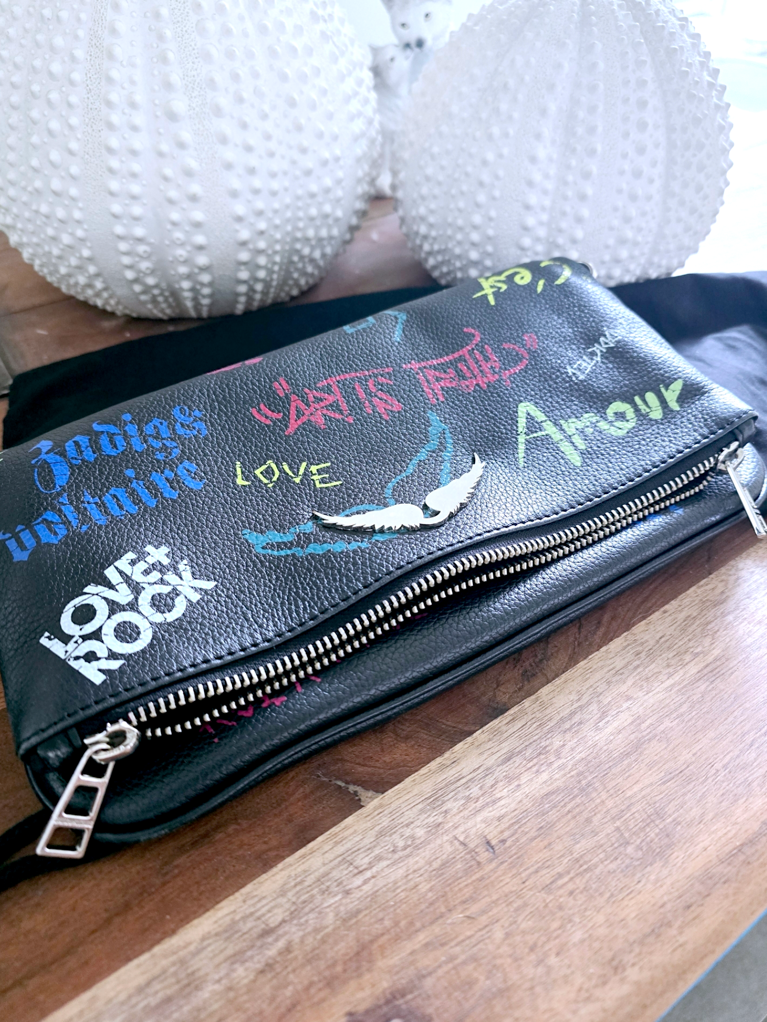 Sac cuir tags