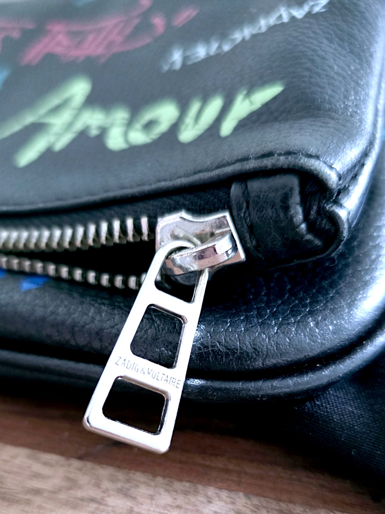 Sac cuir tags