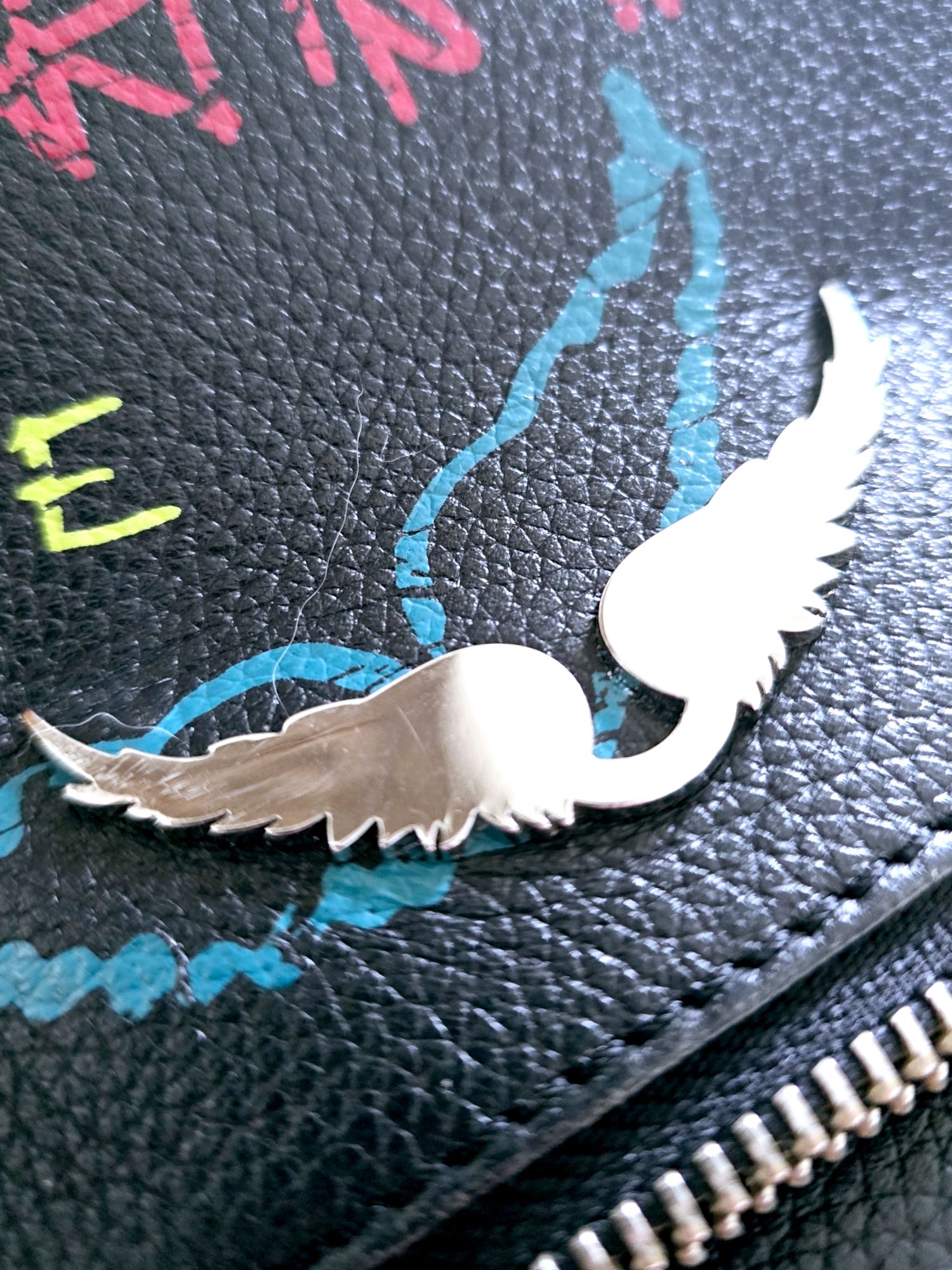 Sac cuir tags