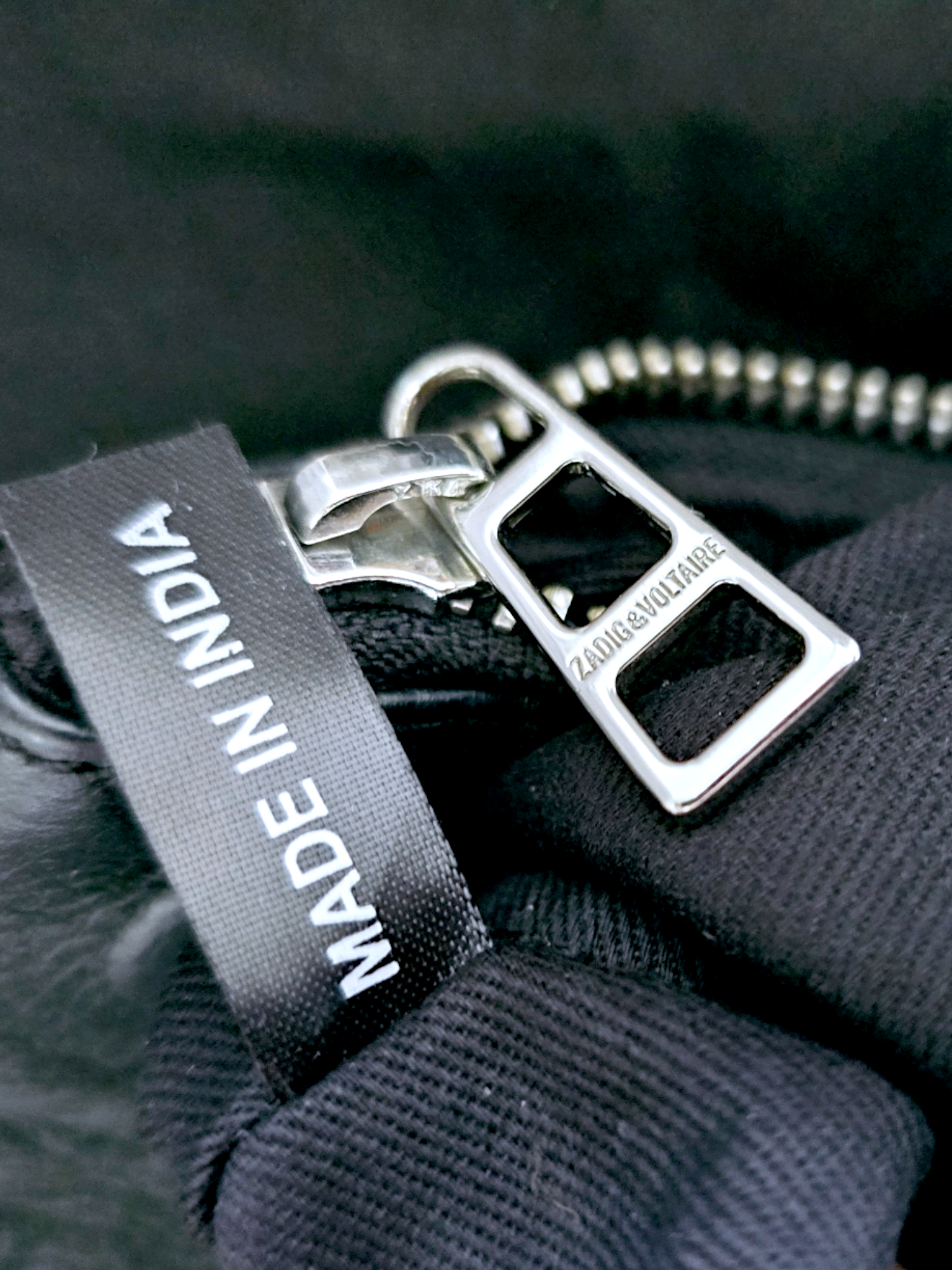 Sac cuir tags