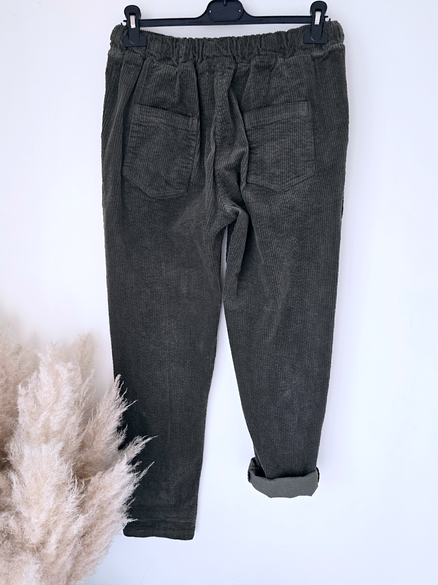 Pantalon jogg velours