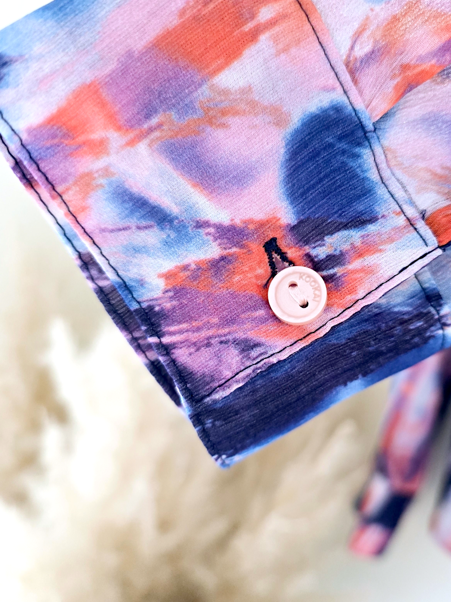 Chemise tye and dye