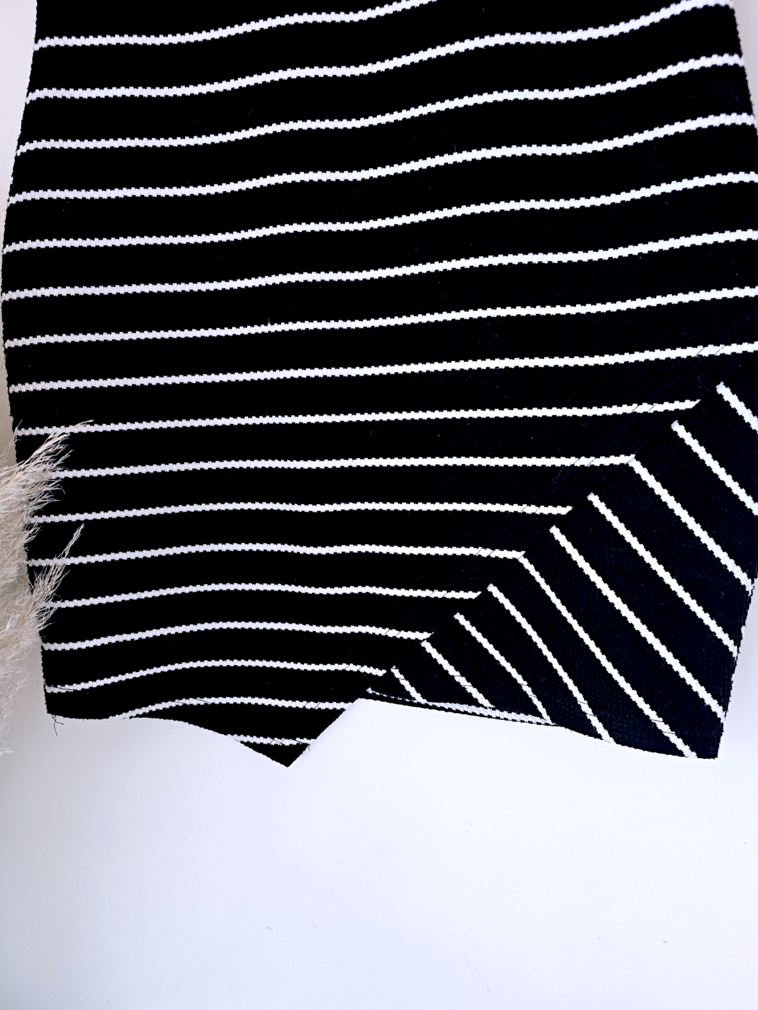 Robe marin asymétrique