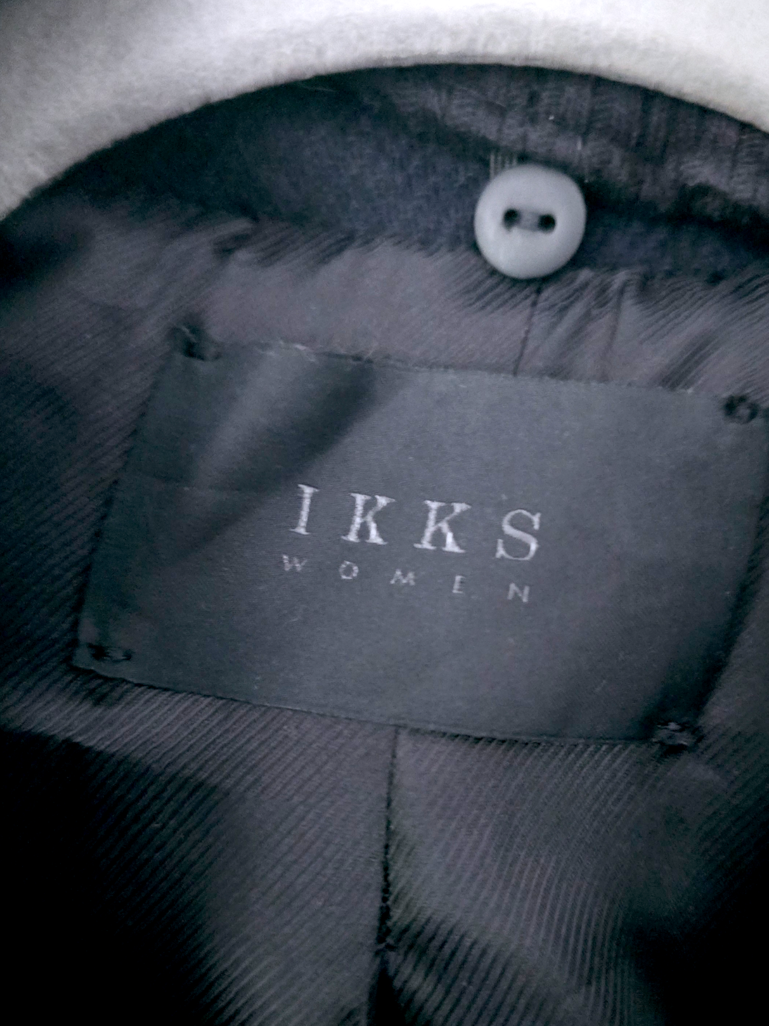 Manteau caban laine