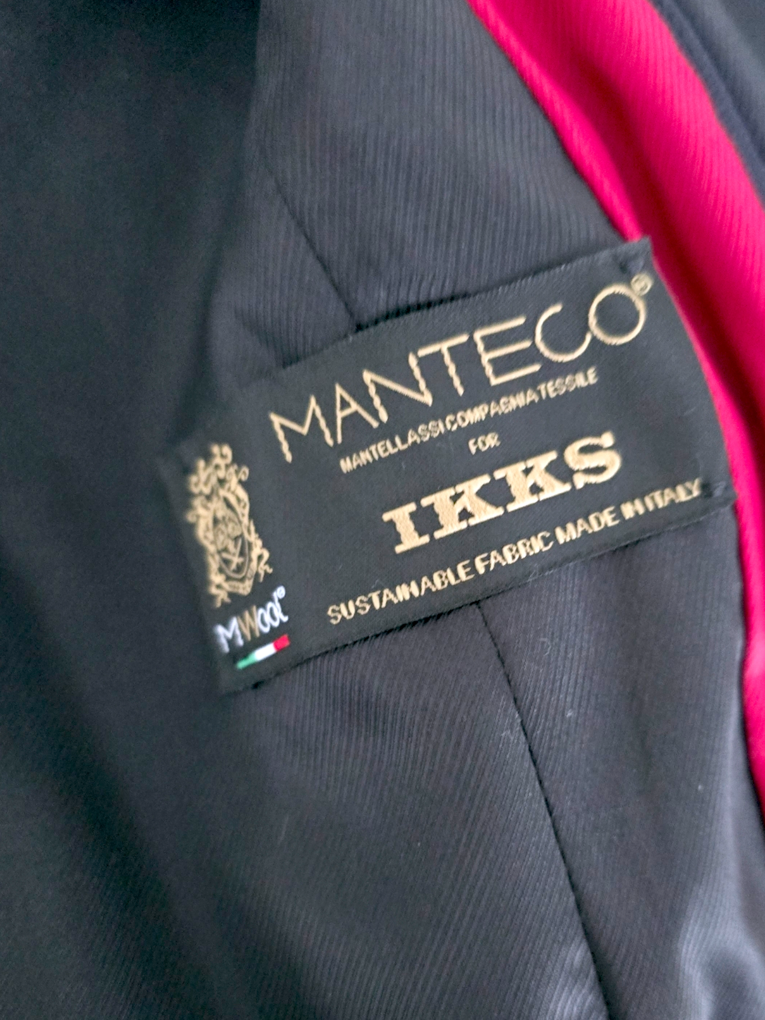 Manteau caban laine