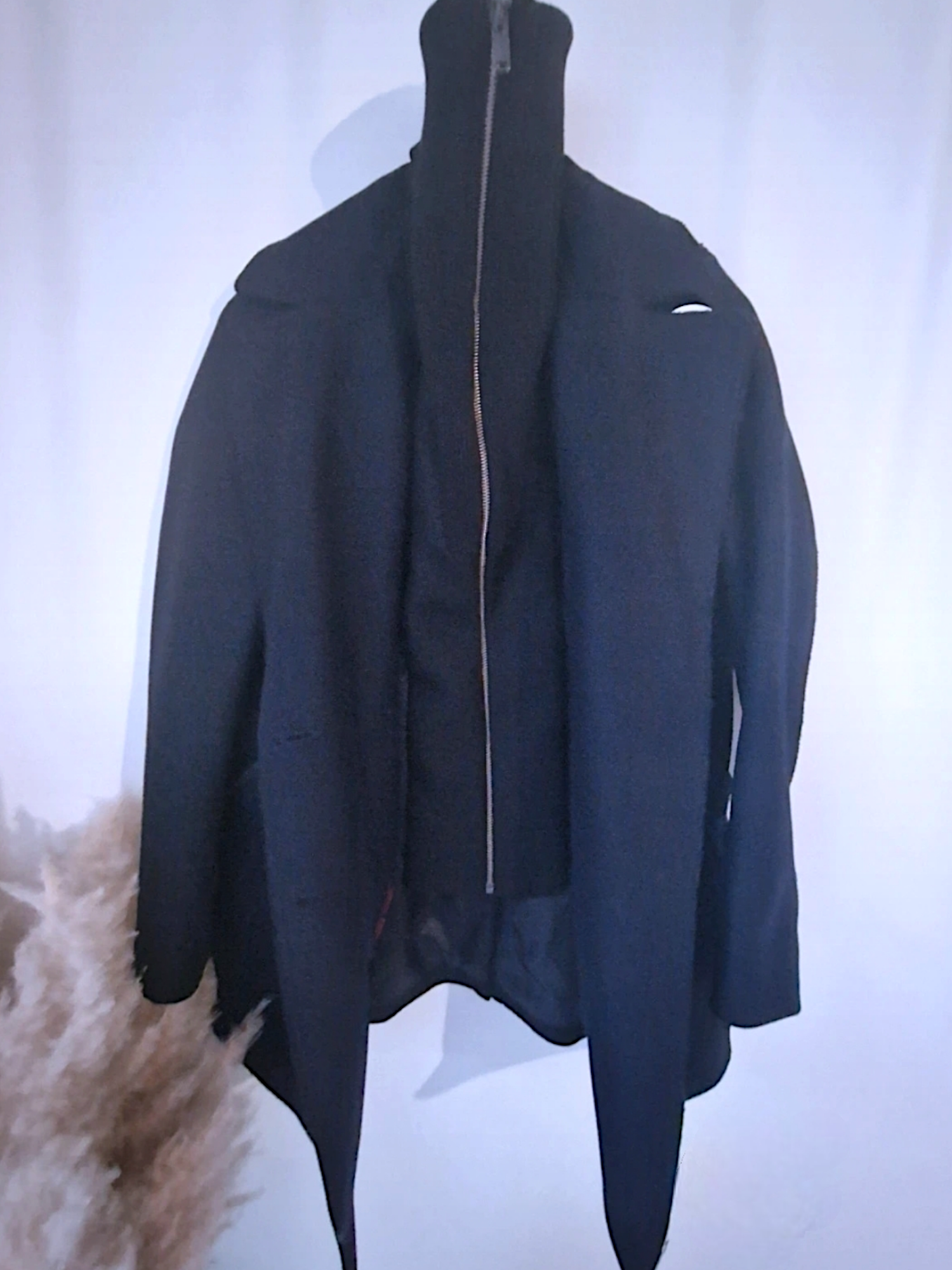 Manteau caban laine