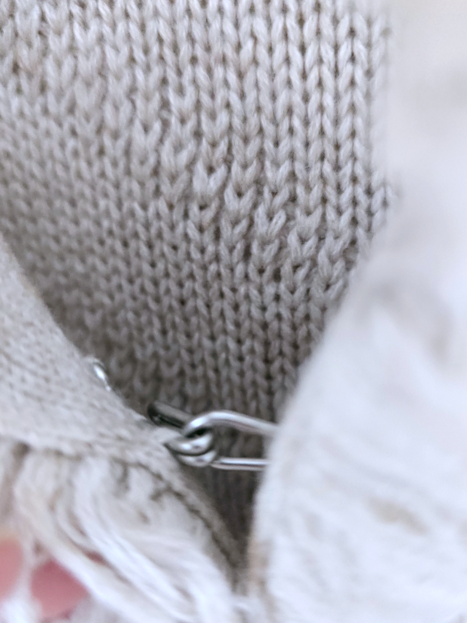 Cardigan à franges