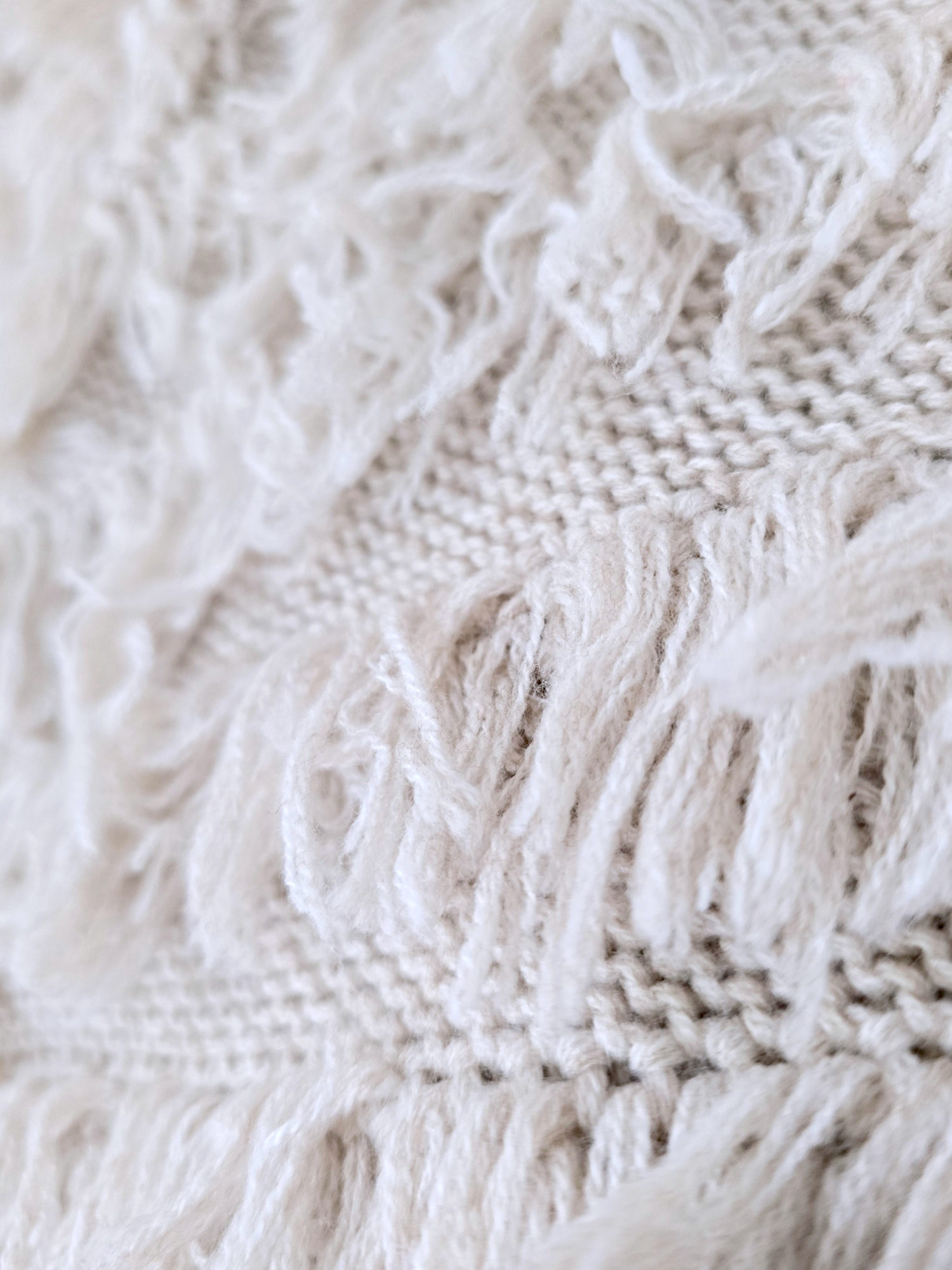 Cardigan à franges