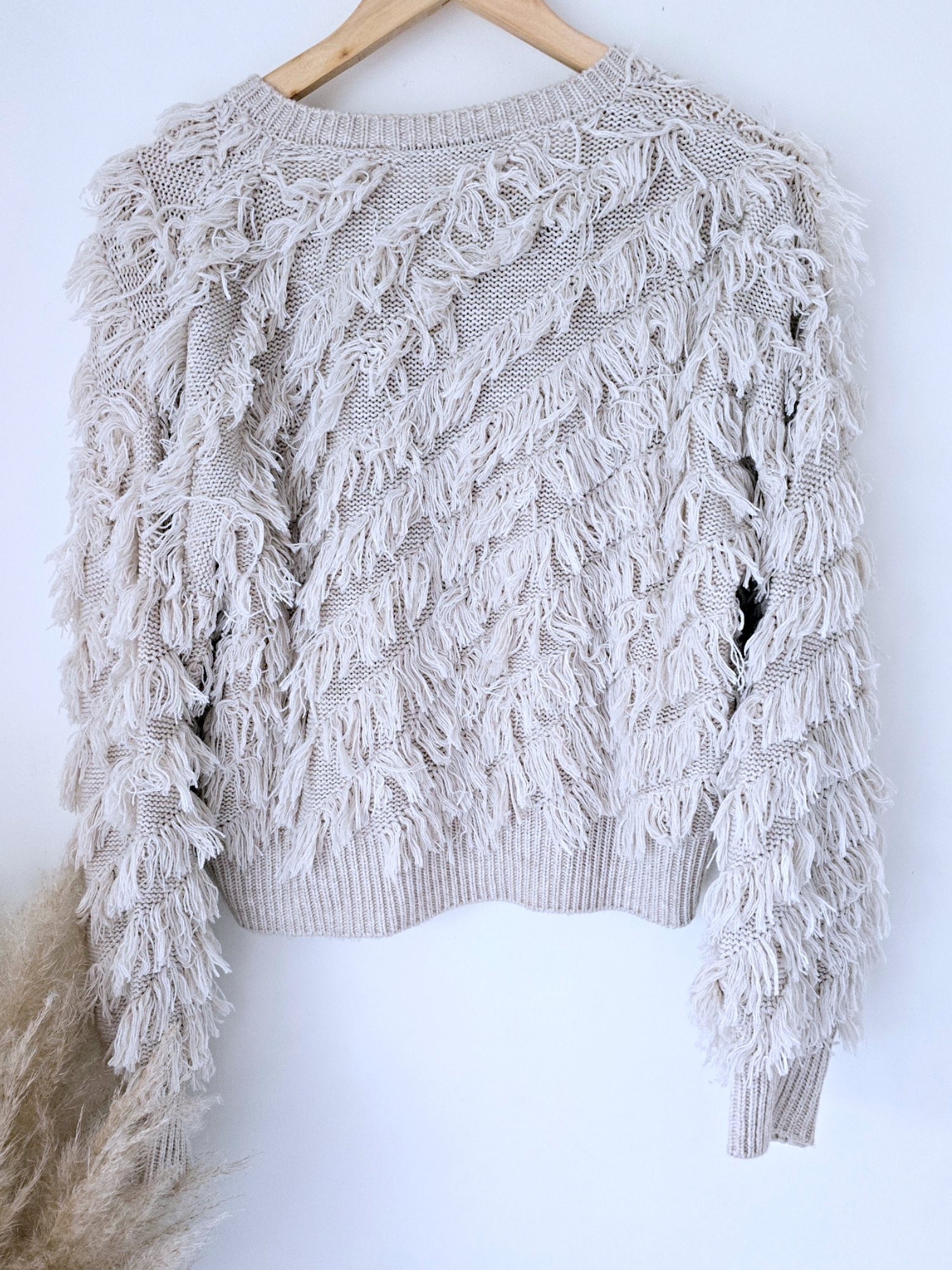 Cardigan à franges