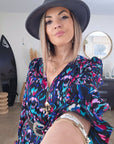 Robe col V