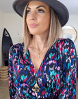 Robe col V