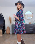 Robe col V