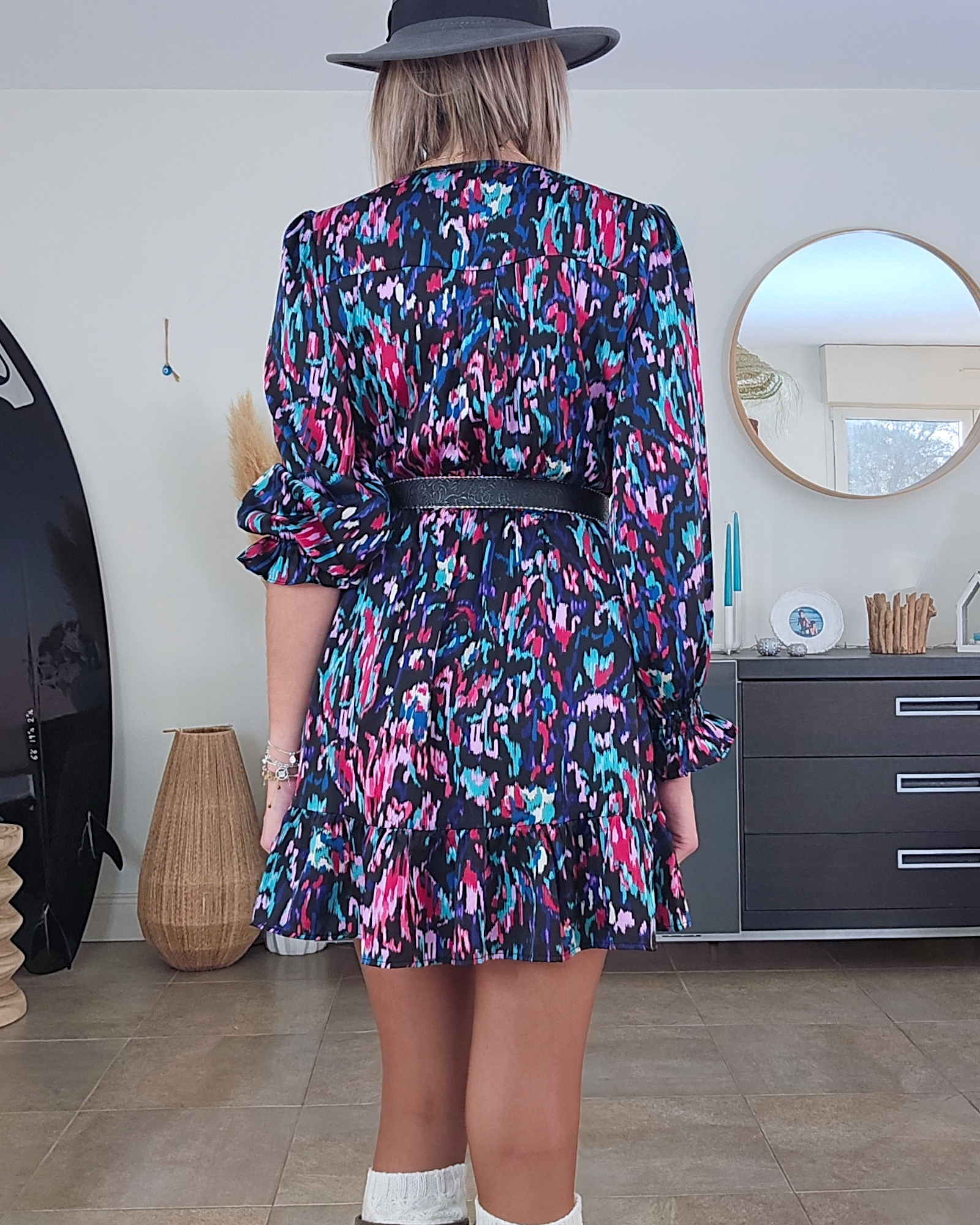 Robe col V