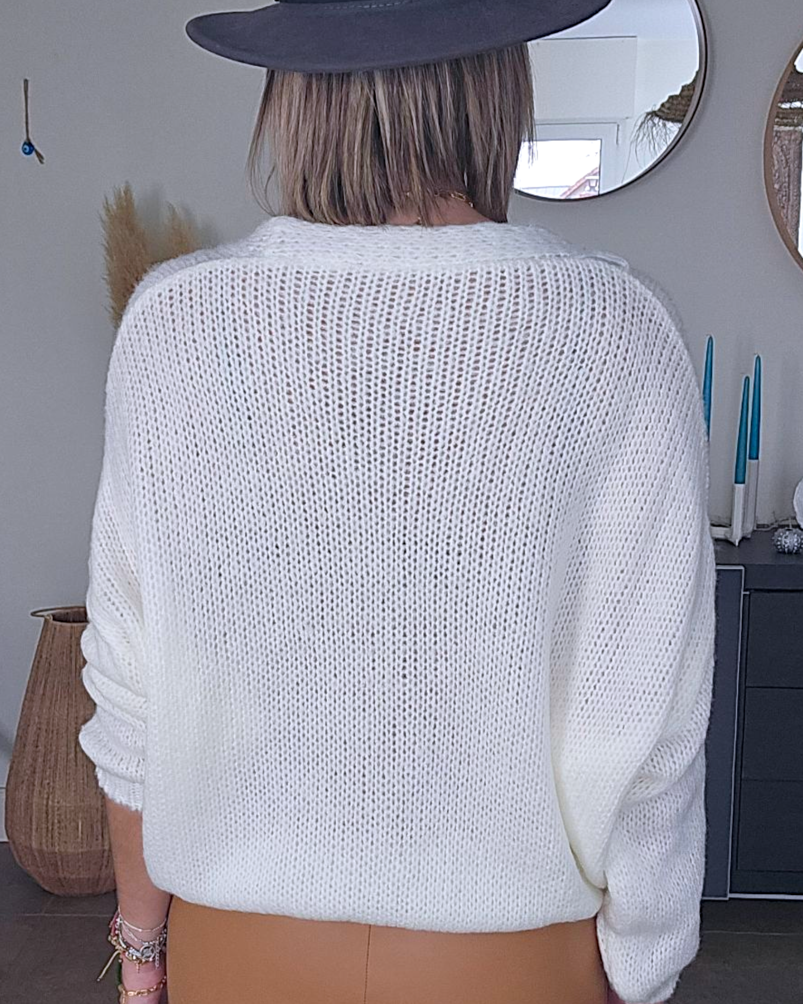 Cardigan crème