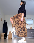 Jupe maxi léo