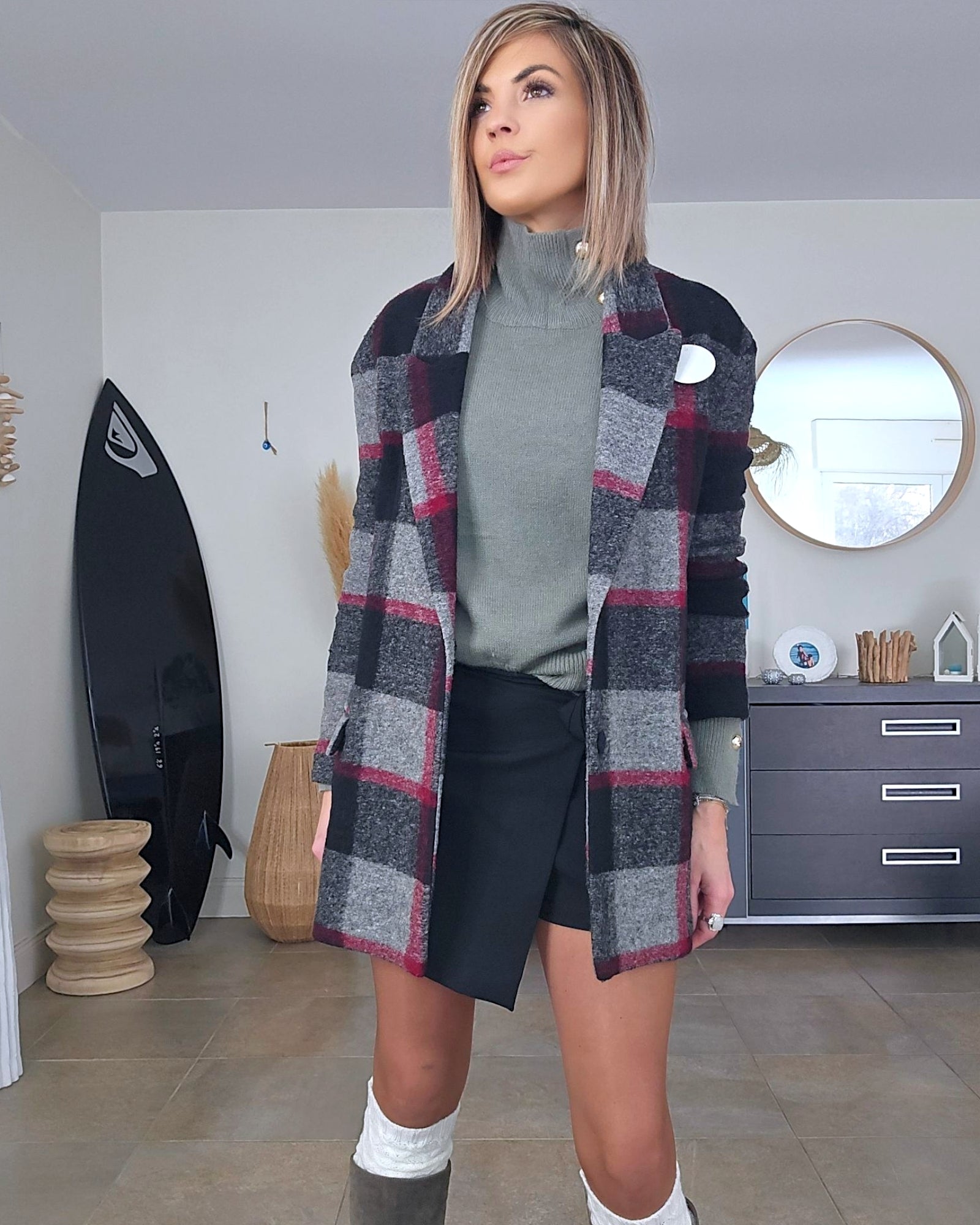 Jupe-short black