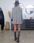 Manteau chevron