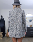 Manteau chevron