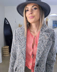 Manteau chevron