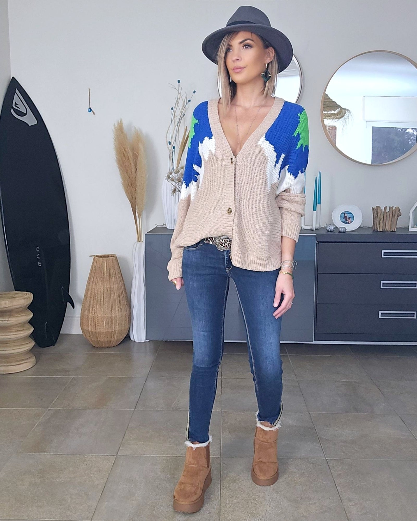 Cardigan hippie