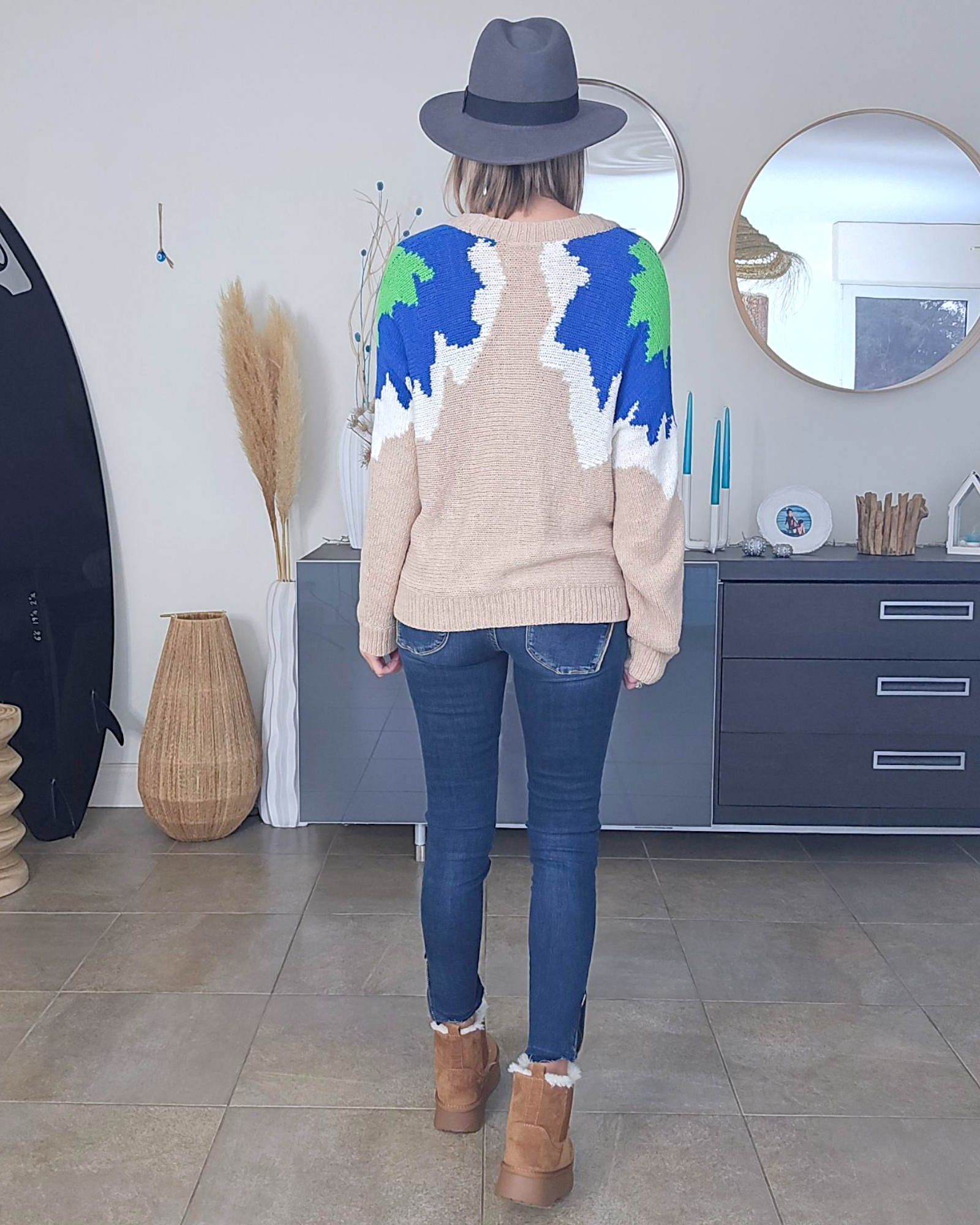 Cardigan hippie