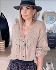 Cardigan double sens