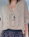 Cardigan double sens