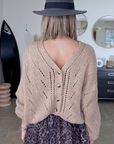 Cardigan double sens