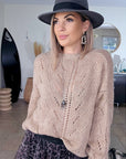 Cardigan double sens