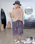 Cardigan double sens