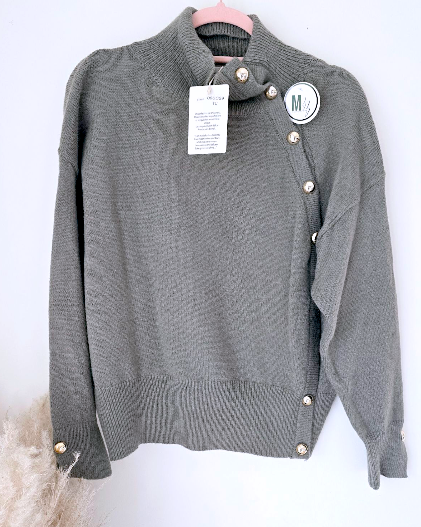 Pull boutonné