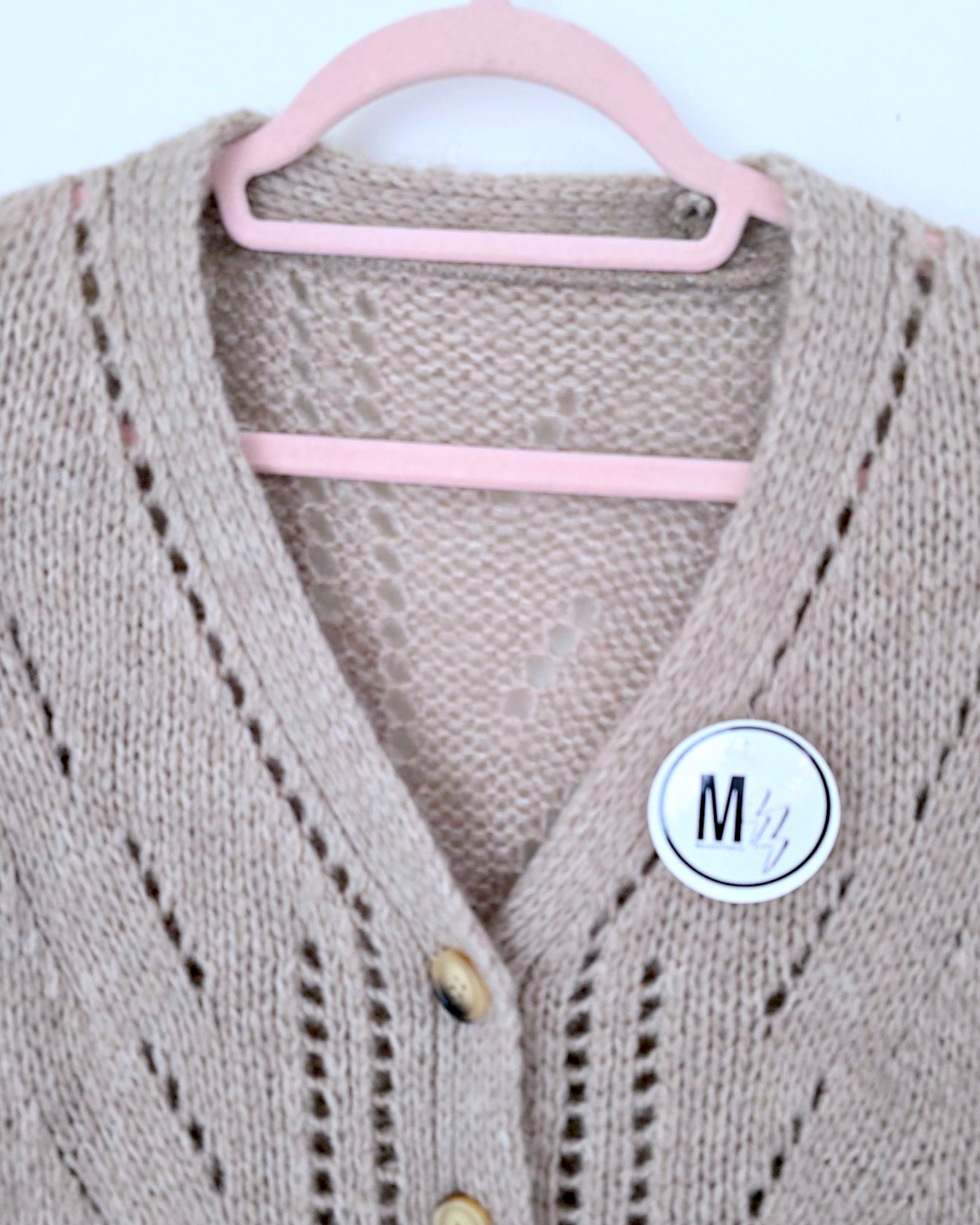 Cardigan double sens