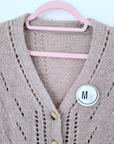 Cardigan double sens