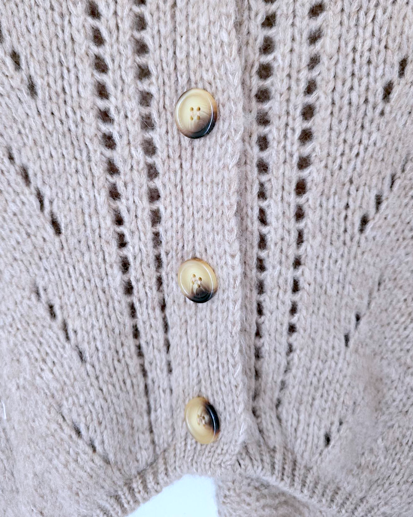 Cardigan double sens
