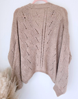 Cardigan double sens