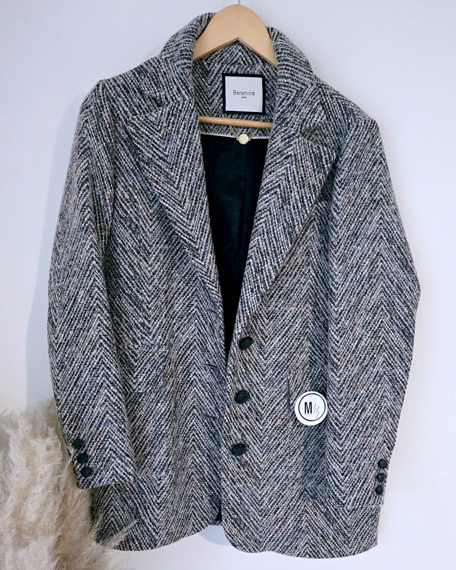 Manteau chevron