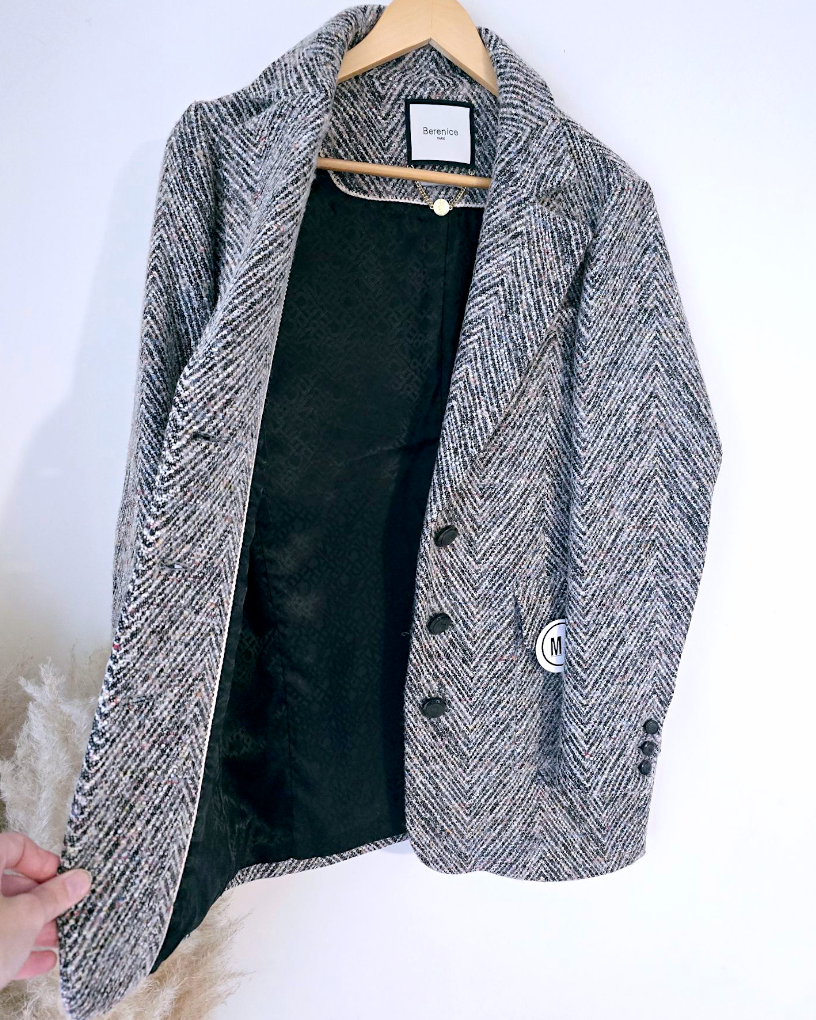 Manteau chevron