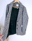 Manteau chevron