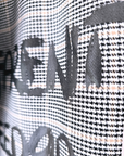 Veste boy à carreaux et tags