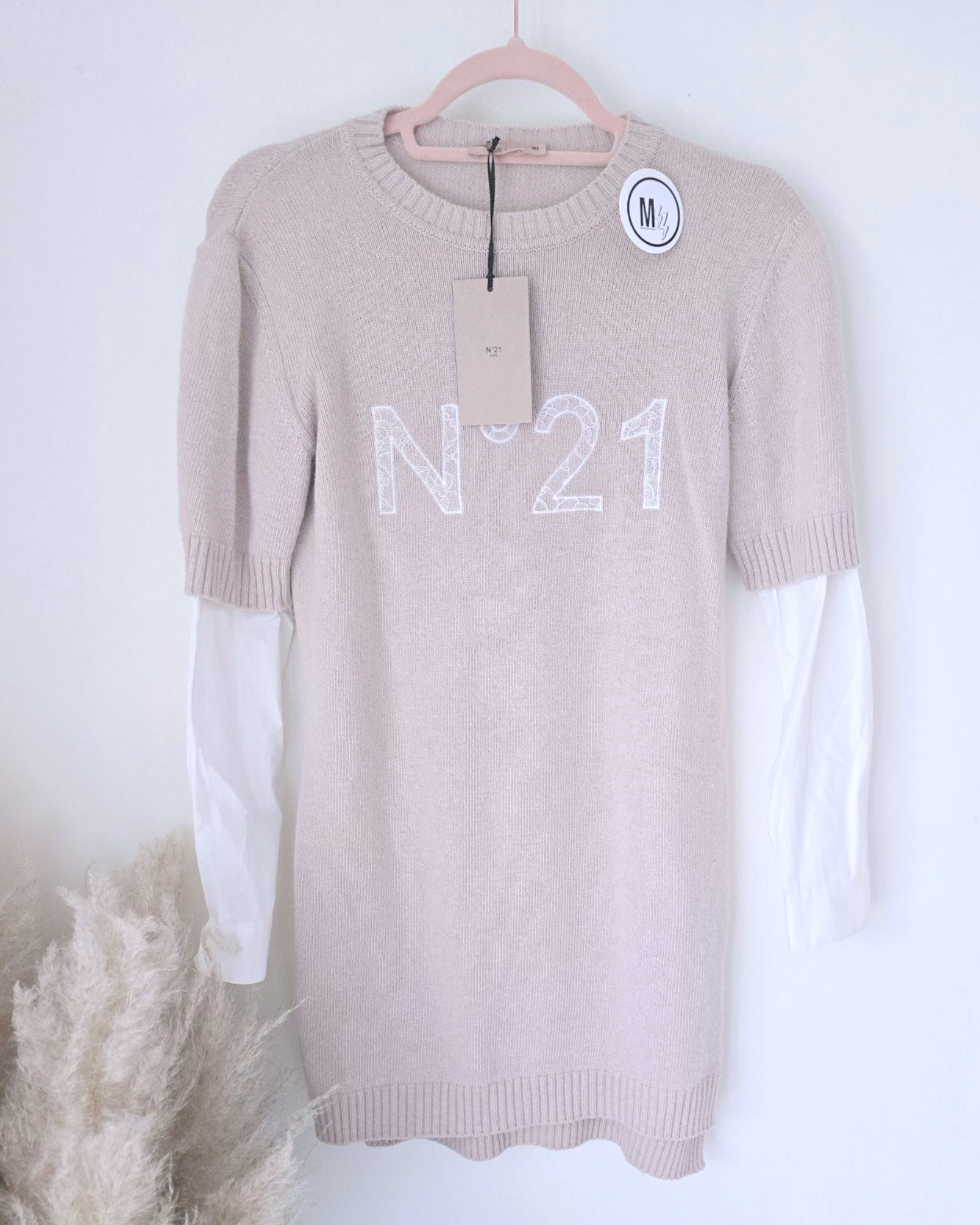 Pull tunique superposé